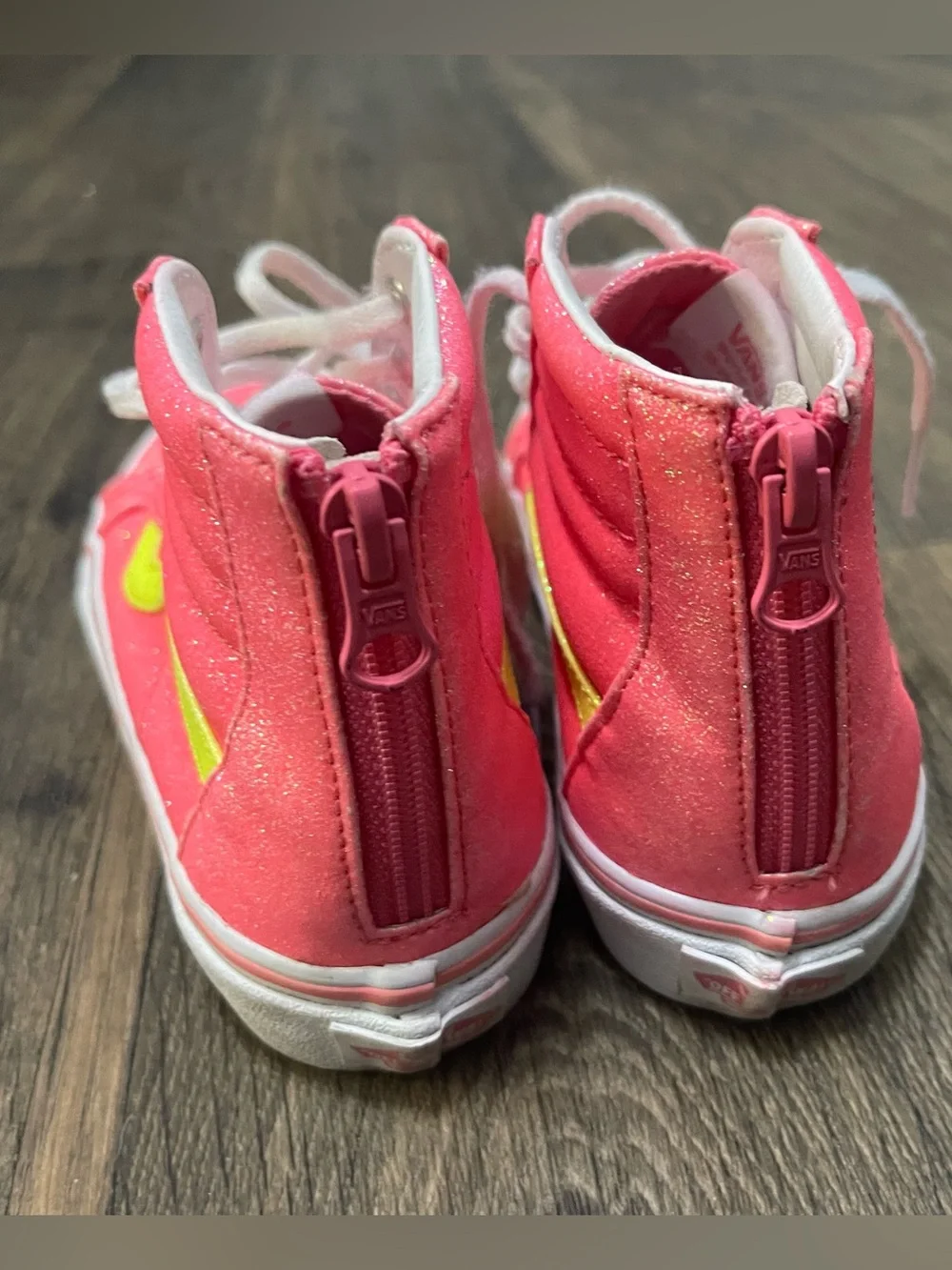 Vans sparkling neon